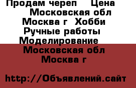 Продам череп  › Цена ­ 400 - Московская обл., Москва г. Хобби. Ручные работы » Моделирование   . Московская обл.,Москва г.